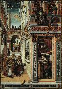 Carlo Crivelli Annunciation with Saint Emidius oil painting
